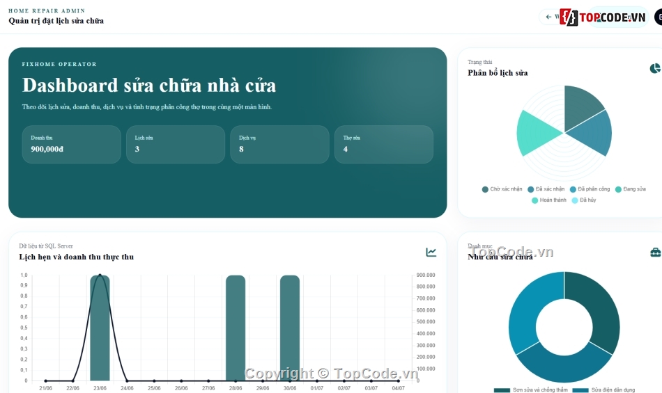 Website sửa chữa,Web sửa chữa,đặt lịch